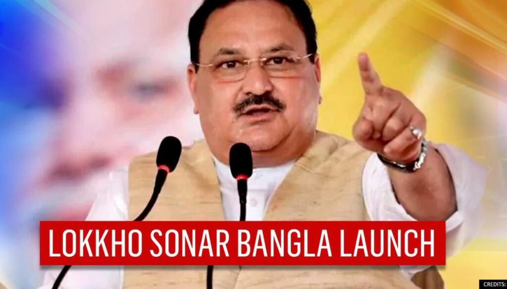 BJP chief JP Nadda launches ‘Lokkho Sonar Bangla’ campaign in West Bengal