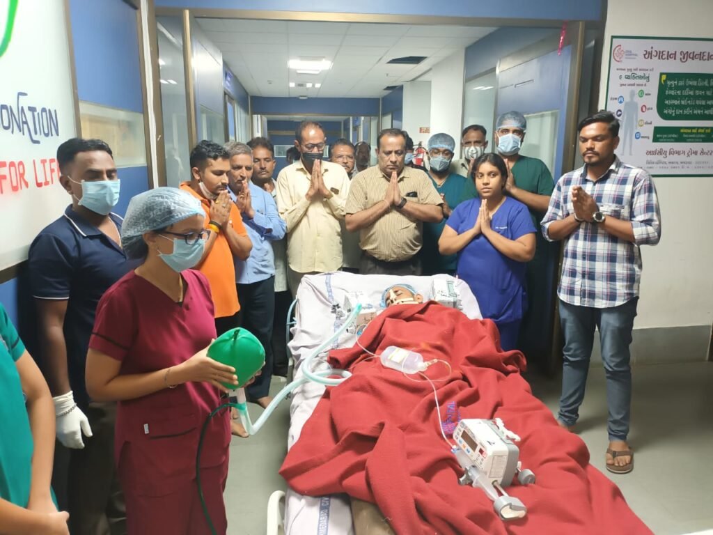 Patient from Vadodara suffering from heart disease got new lease of life with donation from brain dead Rahul Solanki of Ahmedabad