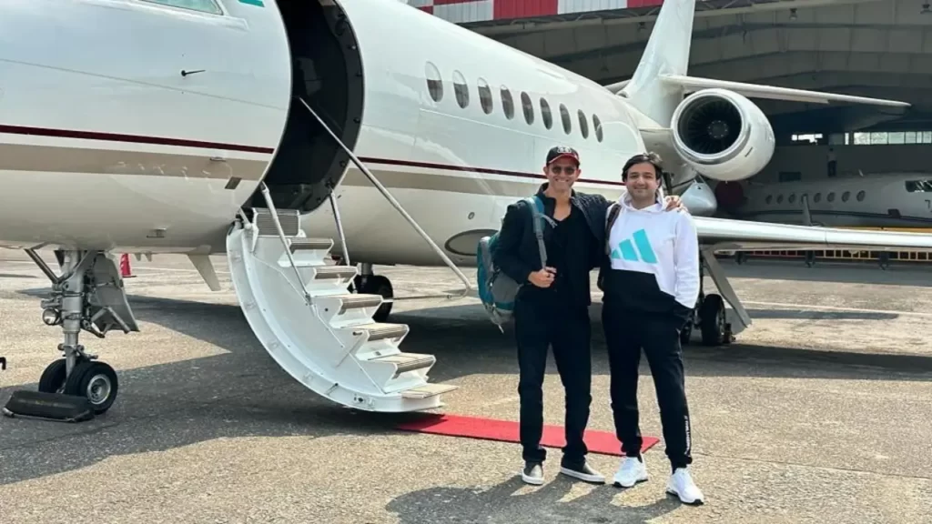 Hrithik Roshan arrived in Assam to shoot for his upcoming film “Fighter”