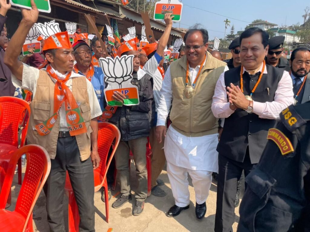 BJP & NDPP committed to work for peace, progress & prosperity of Nagaland: Sarbananda Sonowal