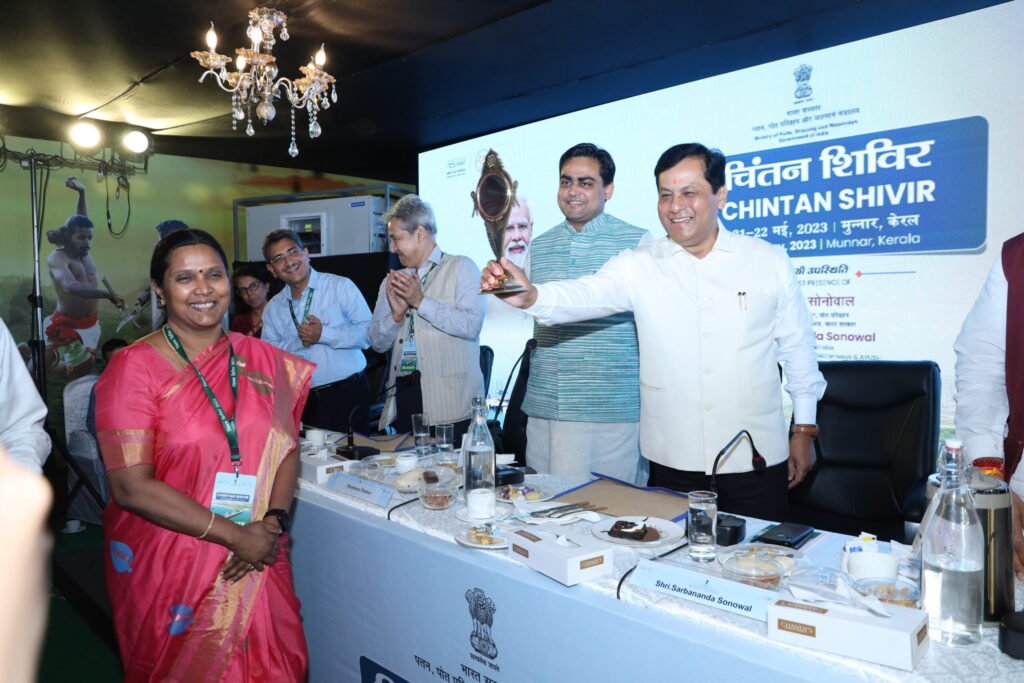 Union Minister Sarbananda Sonowal announces ‘Panch Karma Sankalp’ at the end of MoPSW’s Chintan Shibir