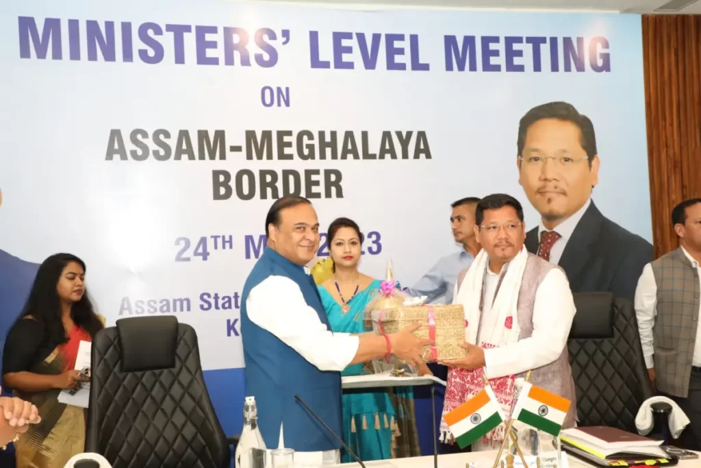 Assam-Meghalaya border talks held in Guwahati, border dispute to be soon resolve