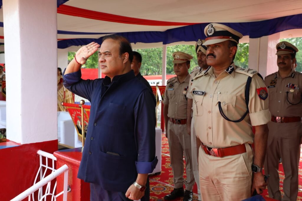 Assam: CM Himanta Biswa  Sarma attends first ever Commandants’ Conference in Lachit Barphukan Police Academy in Dergaon