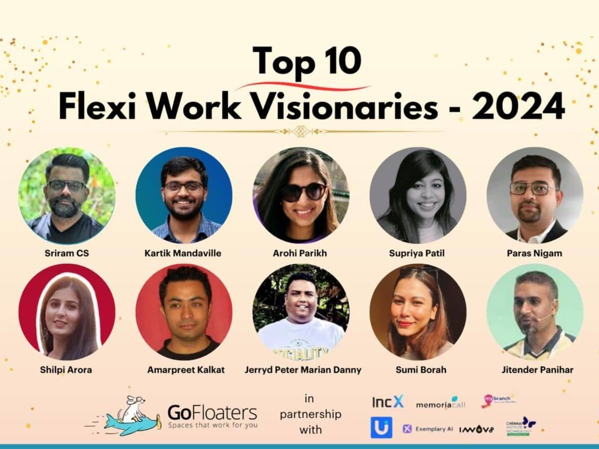 GoFloaters Announces Winners of the Flexi Work Visionaries Awards 2024 - The India Wire