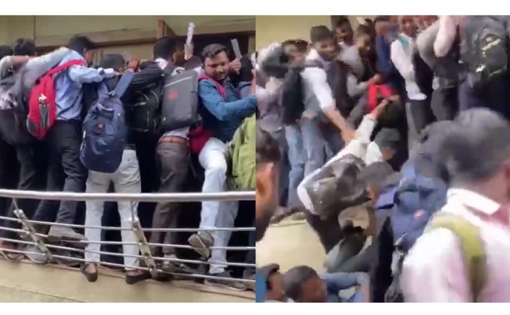 Railing Collapses As 1,800 Aspirants Turn Up For 10 Jobs In Gujarat