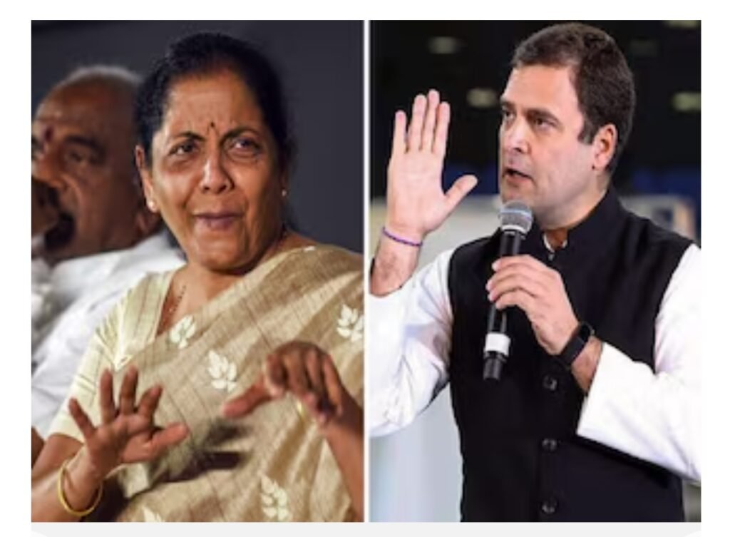 किसी ने पिता खोया, किसी ने बेटा… हलवा सेरेमनी पर राहुल गांधी के बयान का निर्मला सीतारमण ने यूं दिया जवाबवित्त मंत्री निर्मला सीतारमण ने कांग्रेस नेता राहुल गांधी पर पलटवार करते हुए कहा कि हलवा सेरेमनी वित्त मंत्रालय के कर्मचारियों के लिए भावनात्मक मामला है और इसकी आलोचना उनका ‘अपमान करना’ है.