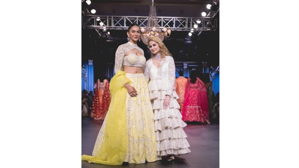 Sonali Jain Stuns Jaipur Times with ‘Maahika’ – A Pastel Dream Woven in Tradition and Modernity
