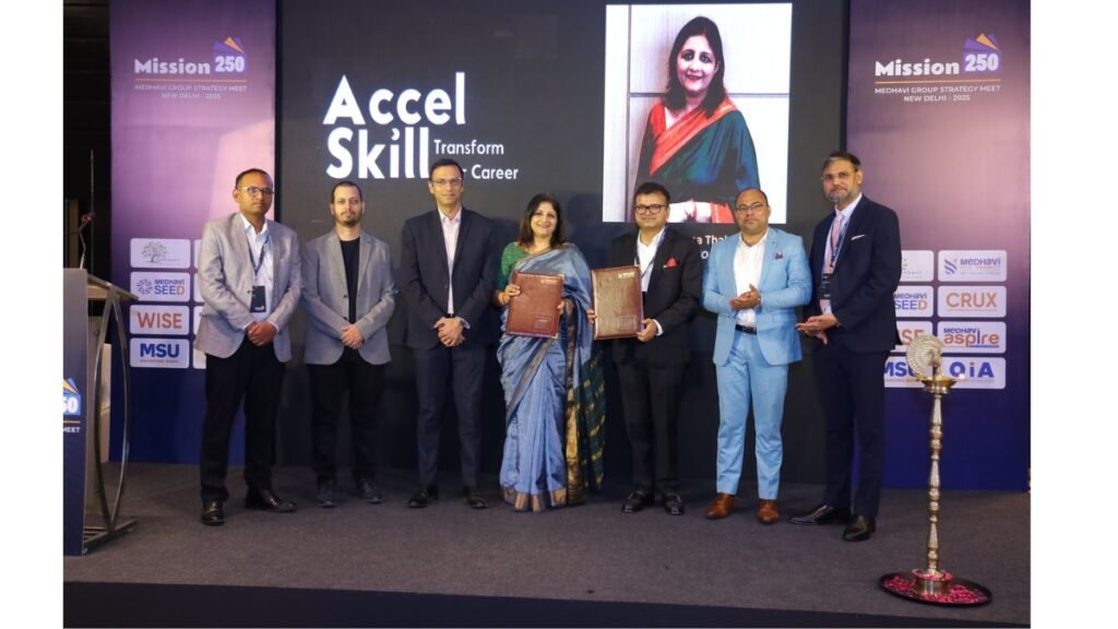 Medhavi Skills University, Accel Skill Partner to Boost Global Workforce Skills
