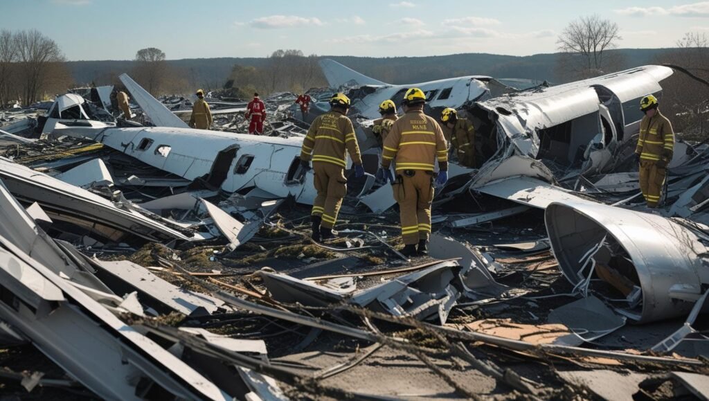 A Sky of Sorrow: Major Passenger Plane Crashes Across the World and in India.