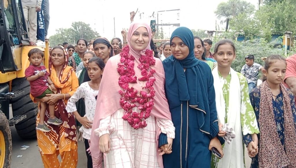 23-year-old commerce graduate is the new woman sarpanch of Gothada village in Savli