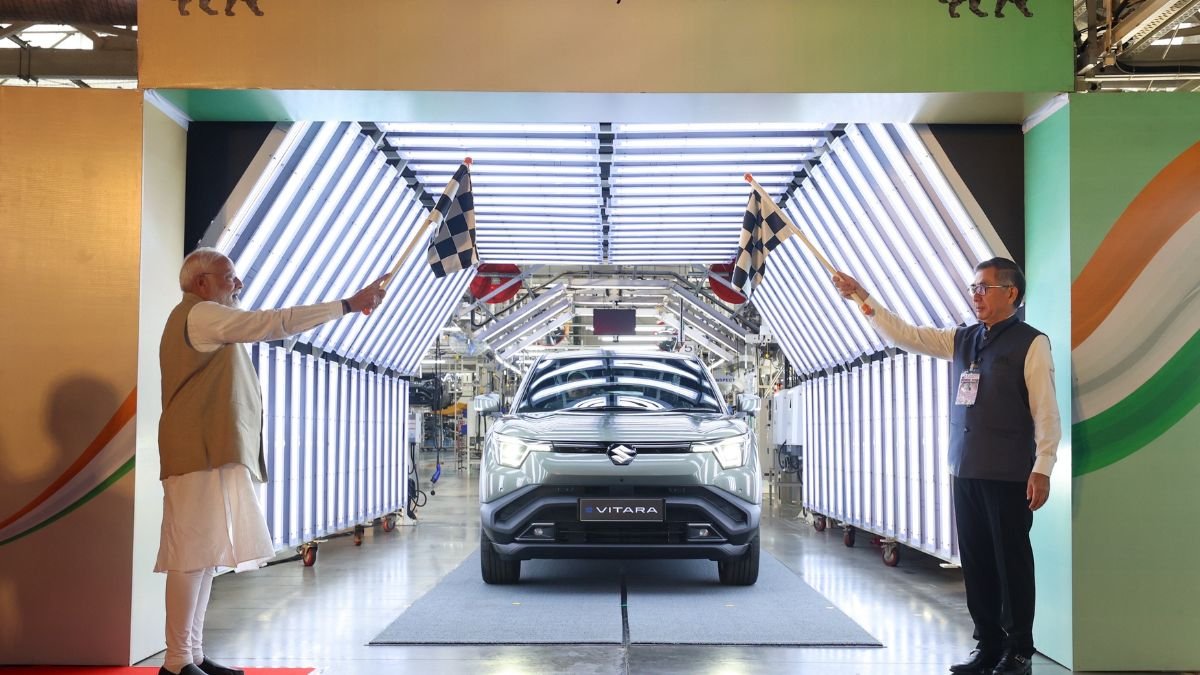 PM Modi Maruti e Vitara Made in India EV, the blunt times