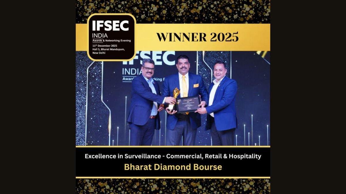 Bharat Diamond Bourse IFSEC India Award 2025, the blunt times