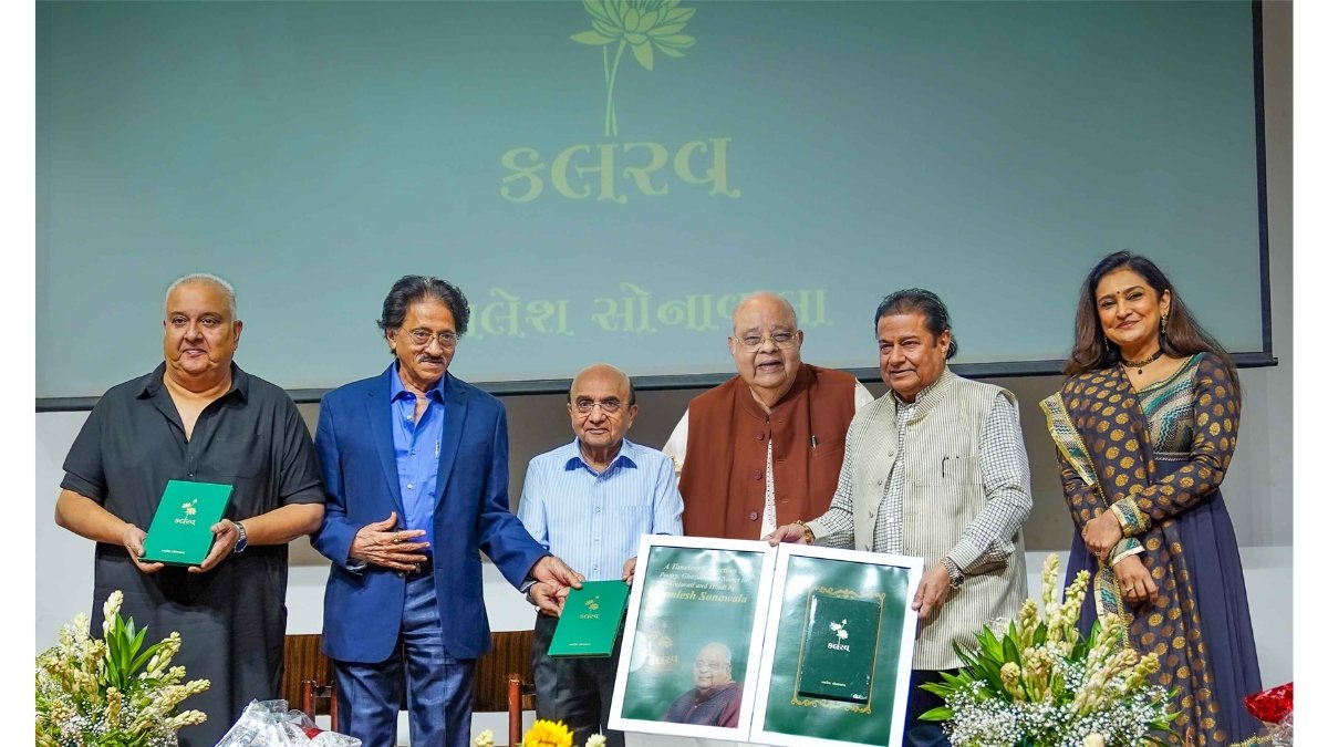 Grand Launch of Poet & Industrialist Kamlesh Sonawala’s Book Kalrav-PNN