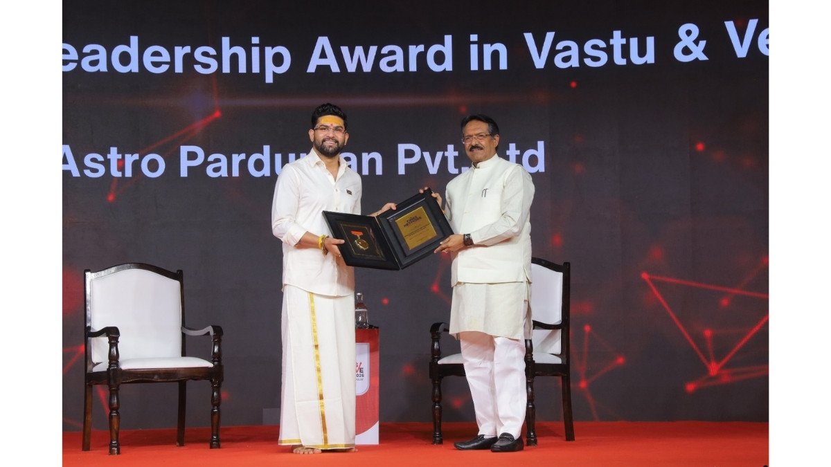 Astro Parduman Wins Global Architectural Leadership Award for Excellence in Vastu & Vedic Sciences 2026 -PNn
