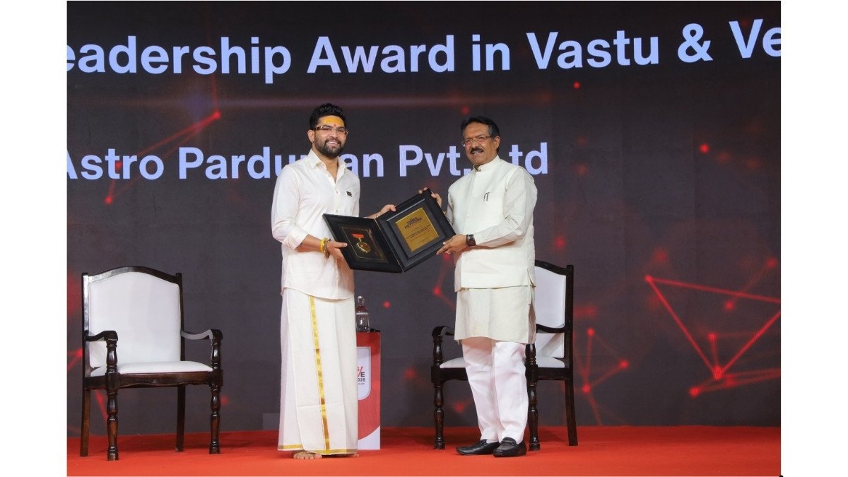 Astro Parduman Wins Global Architectural Leadership Award for Excellence in Vastu & Vedic Sciences 2026 
-PNn